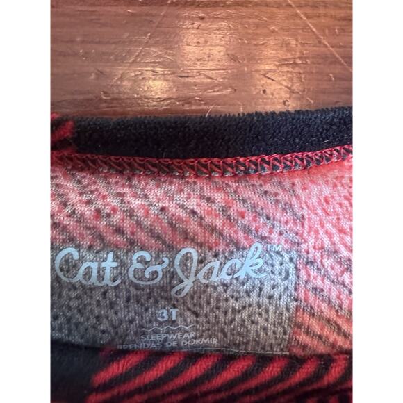 Cat & Jack Snuggly Soft Velour Snug Fit Pajama Sets Lot Of 4 (2T/3T) - Picture 3 of 8